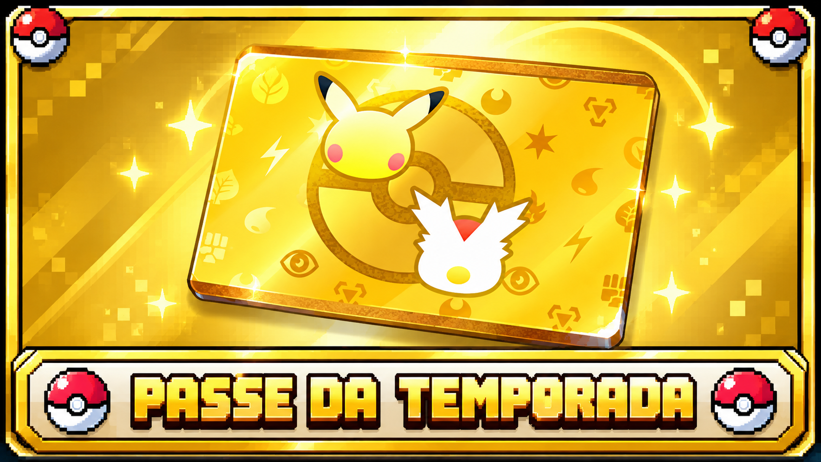 Passe da Temporada dourado